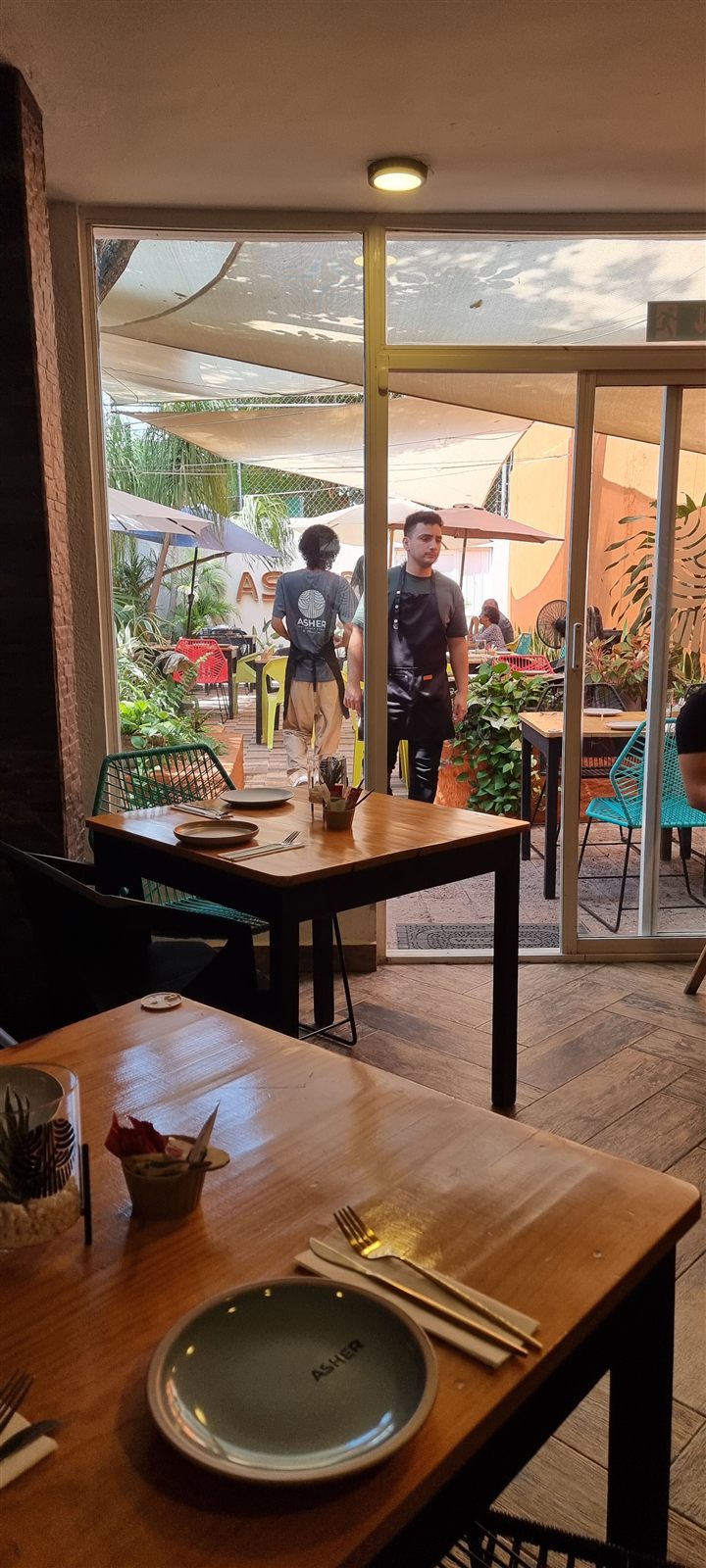 Interior de Asher
